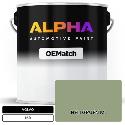 VOLVO HELLGRUEN M. 159 OEMatch Basecoat
