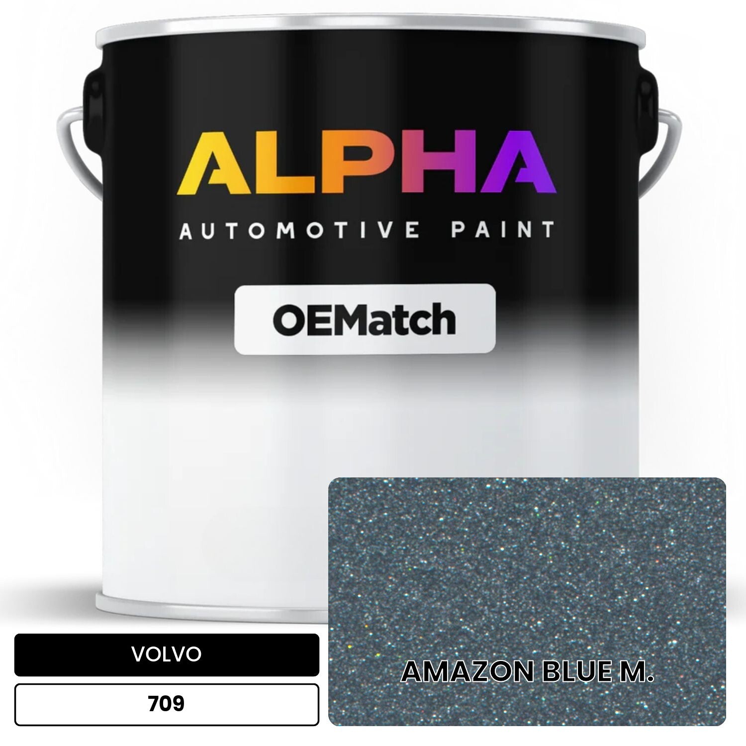VOLVO AMAZON BLUE M. 709 OEMatch Basecoat