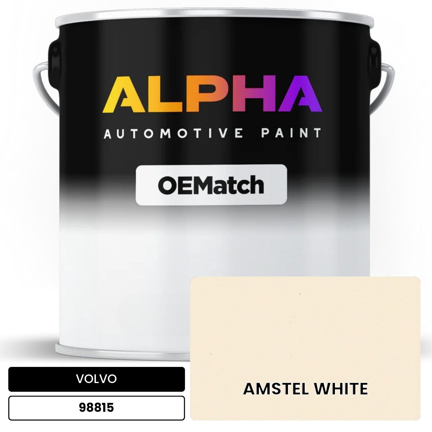 VOLVO AMSTEL WHITE 98815 OEMatch Basecoat