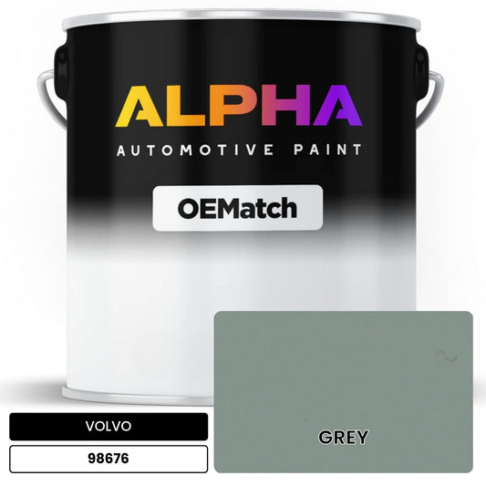 VOLVO GREY 98676 OEMatch Basecoat