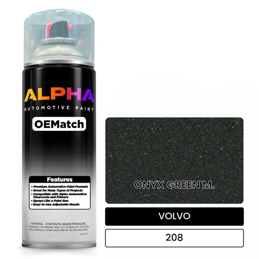 VOLVO ONYX GREEN M. 208 OEMatch Spraycan