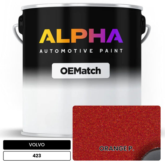 VOLVO ORANGE P. 423 OEMatch Basecoat