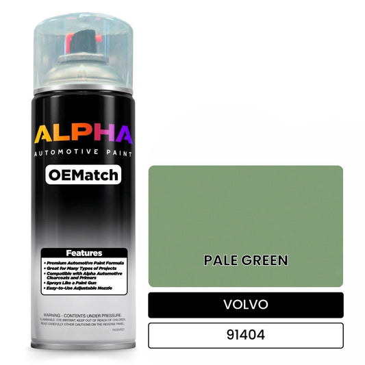 VOLVO PALE GREEN 91404 OEMatch Spraycan