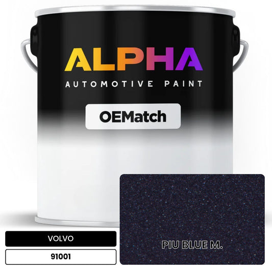 VOLVO PIU BLUE M. 91001 OEMatch Basecoat