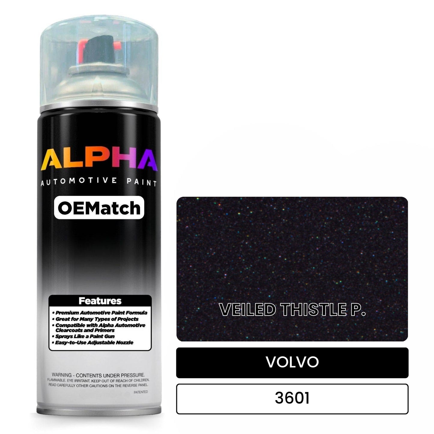 VOLVO VEILED THISTLE P. 3601 OEMatch Spraycan