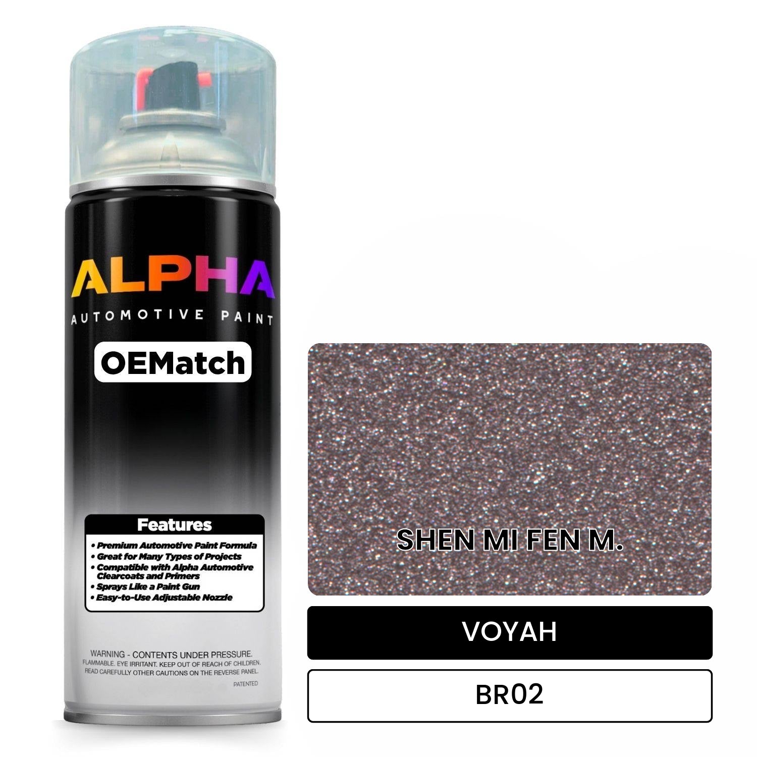 VOYAH SHEN MI FEN M. BR02 OEMatch Spraycan